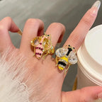 Bague abeille femme rose