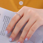 Bague ailes d'ange femme argent