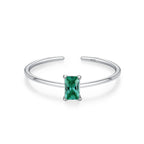 Bague Anneau en Zircon Coloré Pierre de Naissance