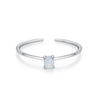 Bague Anneau en Zircon Coloré Pierre de Naissance