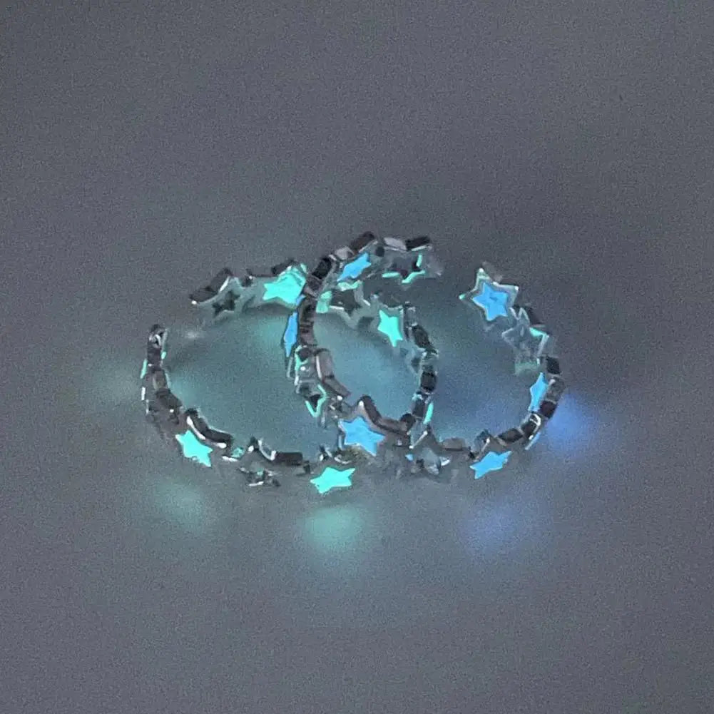 Bague Anneau Etoile Lumineuse