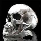 Bague Anneau Tête de Mort Gothique