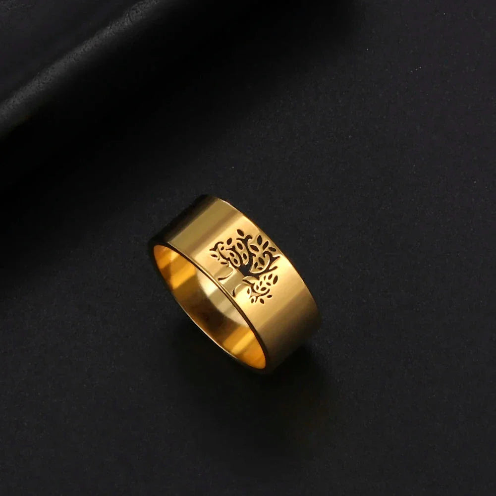 Bague Arbre de Vie Eternité or