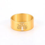 Bague Arbre de Vie Eternité or