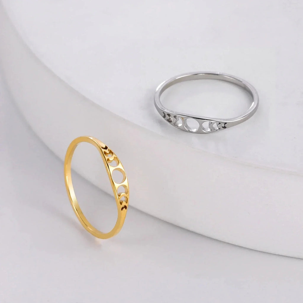Bague avec Croissants de Lune