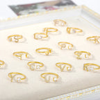 Bague personnalisée avec initiale