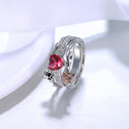 スカル シルバー レディース リング