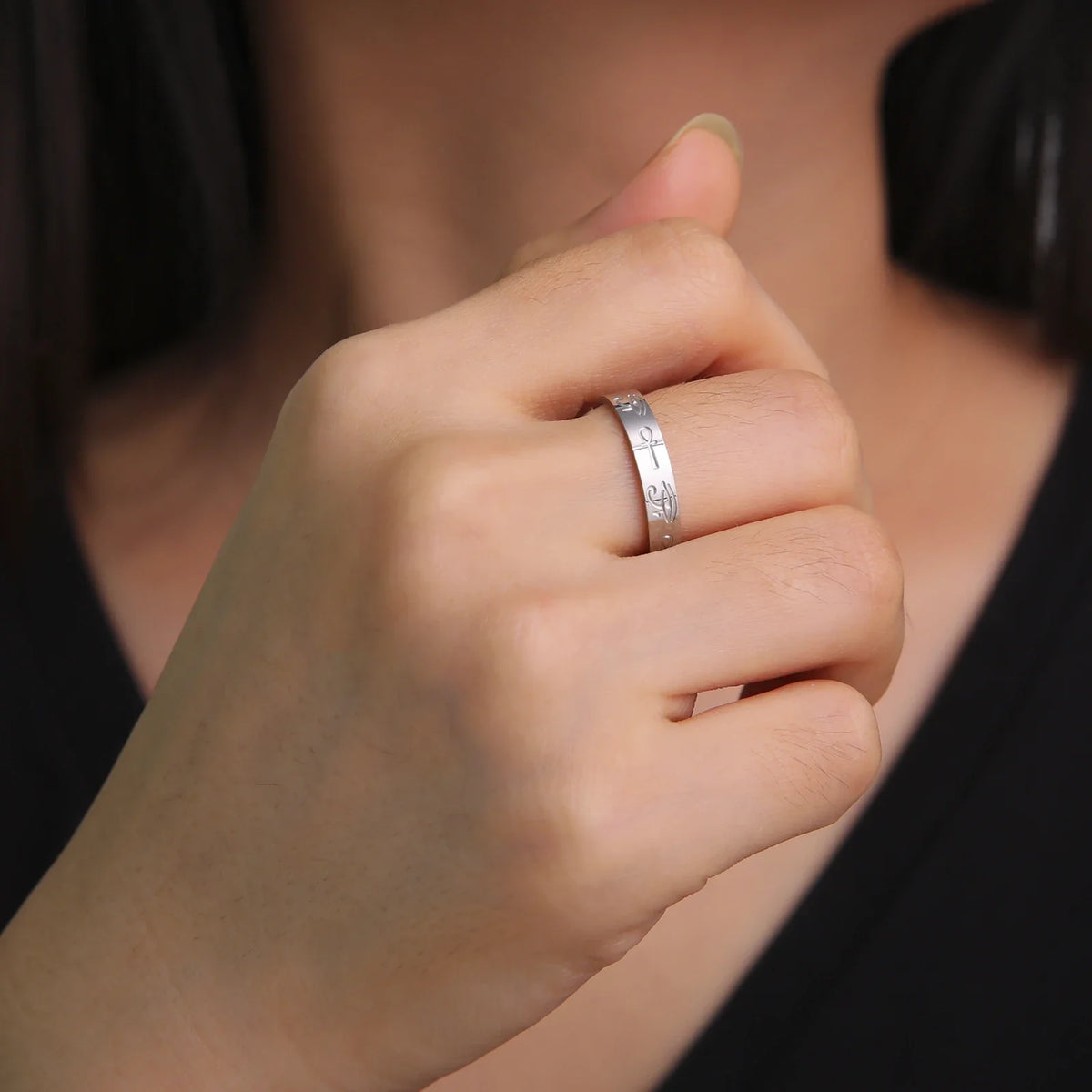 Bague Egyptienne pour Femme argent