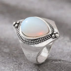 Bague Ethnique avec Pierre de Lune