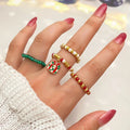 レディース クリスマスリング