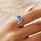 Bague Fleur de Lotus Argentée