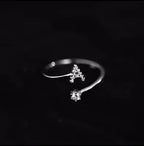 Bague initiale femme a