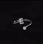 Bague initiale femme e