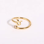 Bague Or Signe du Zodiaque 12 Constellations taureau