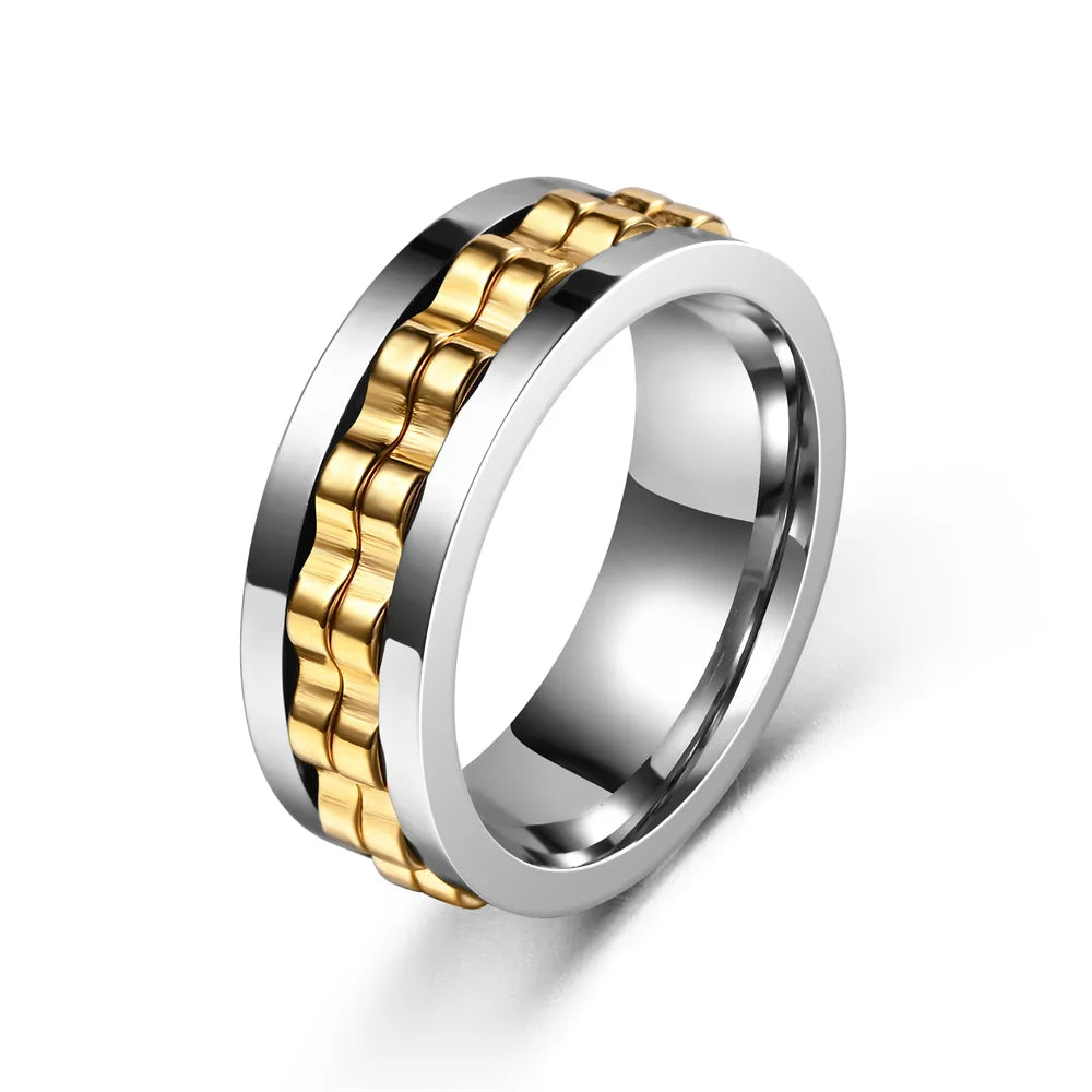 Bague Rotative Anti-Stress pour Homme