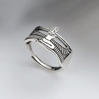 Bague Style Ancien Cleopâtre Reine D'Egypte