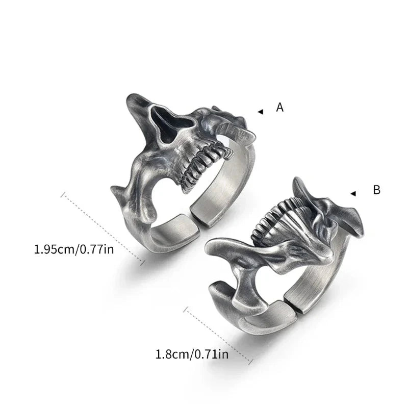 Bague Tête de Mort Homme ou Femme