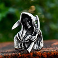 Bague Tête de Mort et sa Faux
