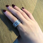 Bague Tournante "les Rouages du Temps" Anti-Stress