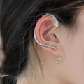 ロングスネークピアス シルバー