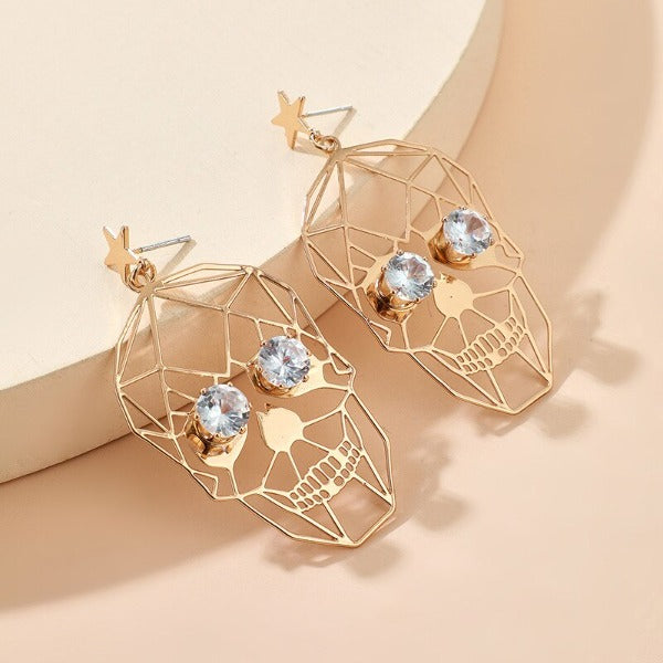 レディース スカル ピアス