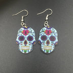 メキシカンスカル ピアス ブルー