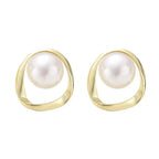 Boucles d'Oreilles Clou avec Perle