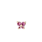 Boucles d'Oreilles Clou Pierre de Naissance