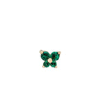 Boucles d'Oreilles Clou Pierre de Naissance