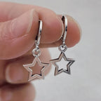 星モチーフ フープピアス メンズ・レディース