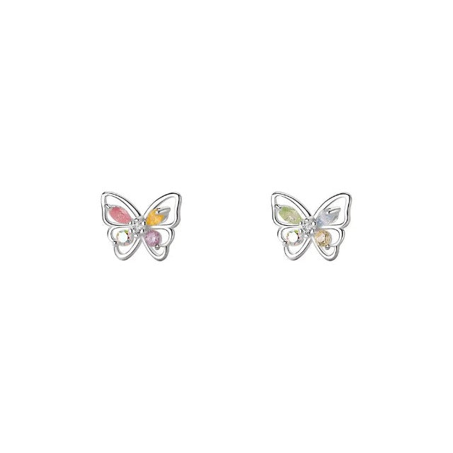 レディース向けバタフライピアス