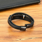 メンズ レザーブレスレット イーグル