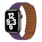 マグネット留めのApple Watchバンド パープル