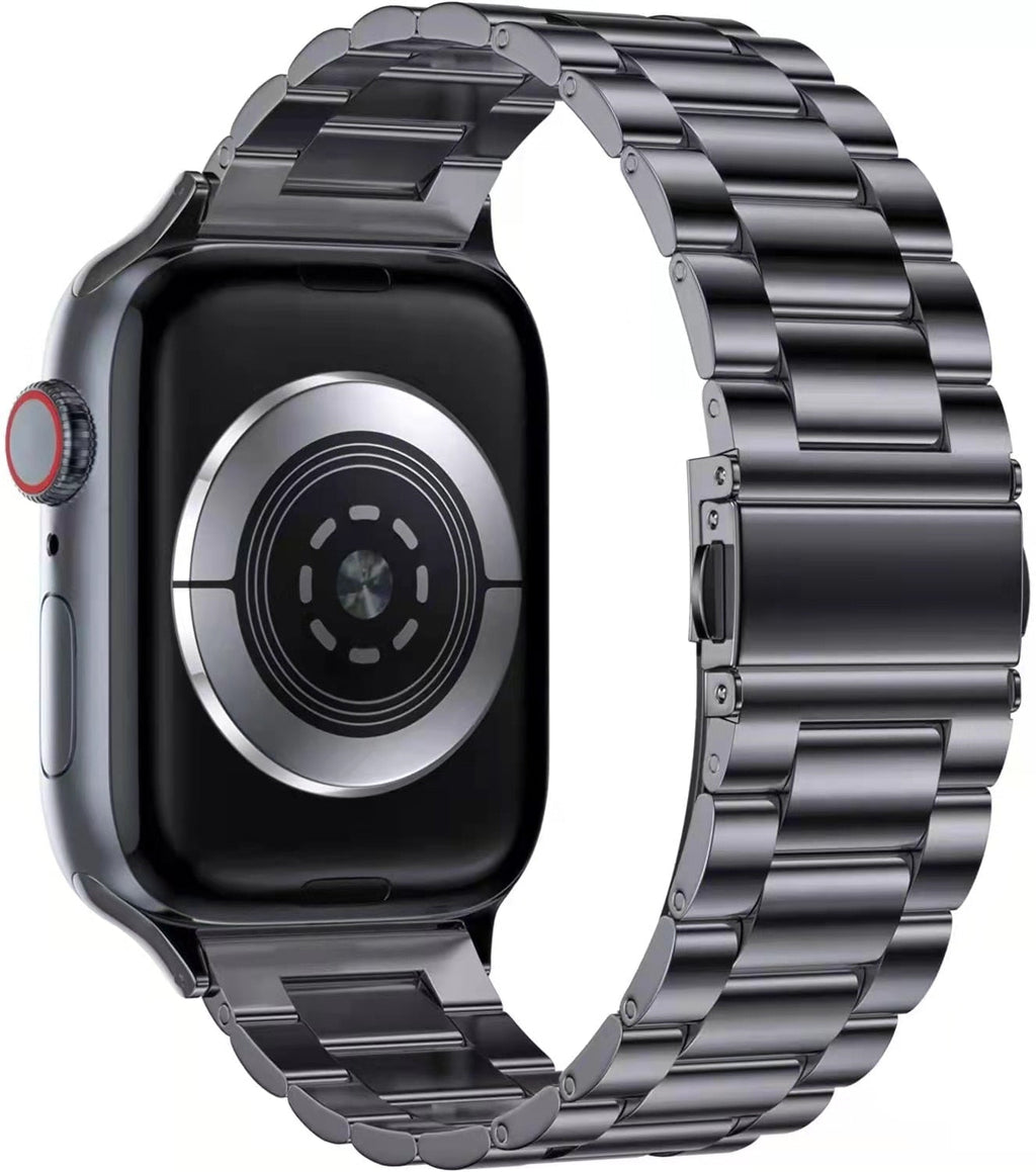 Apple Watch用超耐久ステンレススチール製ブレスレット