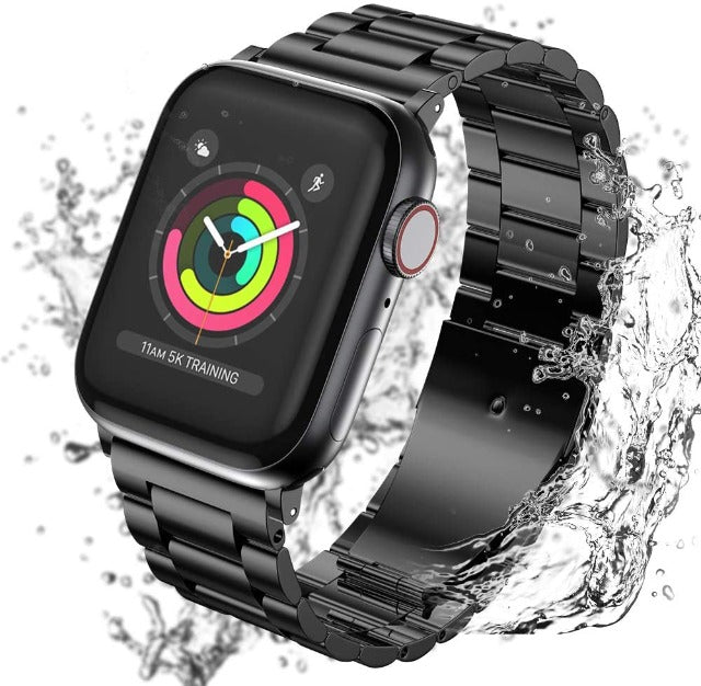 Apple Watch用超耐久ステンレススチール製ブレスレット