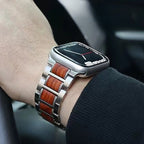 Apple Watch用ウッドブレスレット