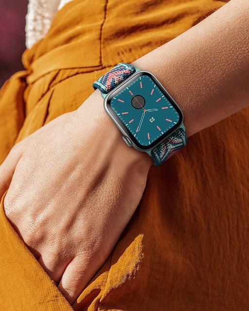 Apple Watch用 編み込みナイロンバンド
