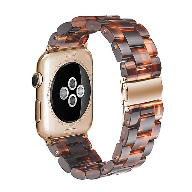 Apple Watch用ミルキーレジンブレスレット