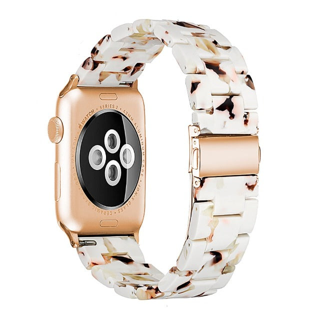 Apple Watch用ヌガーレジンブレスレット