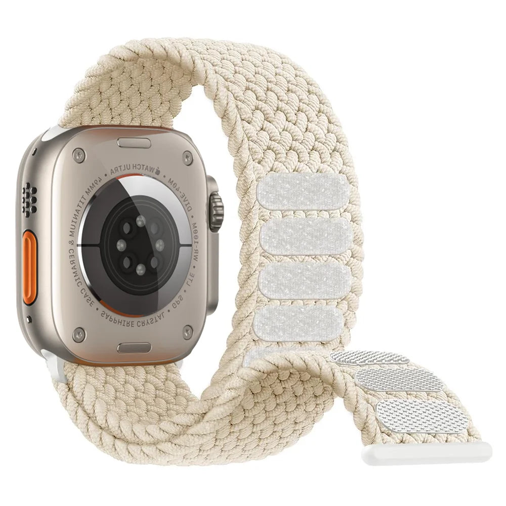 Apple Watch用 編み込みファブリックブレスレット 