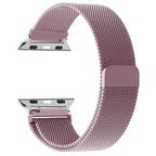 フューシャのスチール製マグネット式Apple Watchバンド