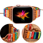 Apple Watch用ブレスレット 天然石 7チャクラ