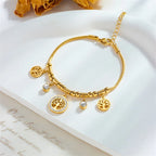 Bracelet Arbre de Vie avec Zircon