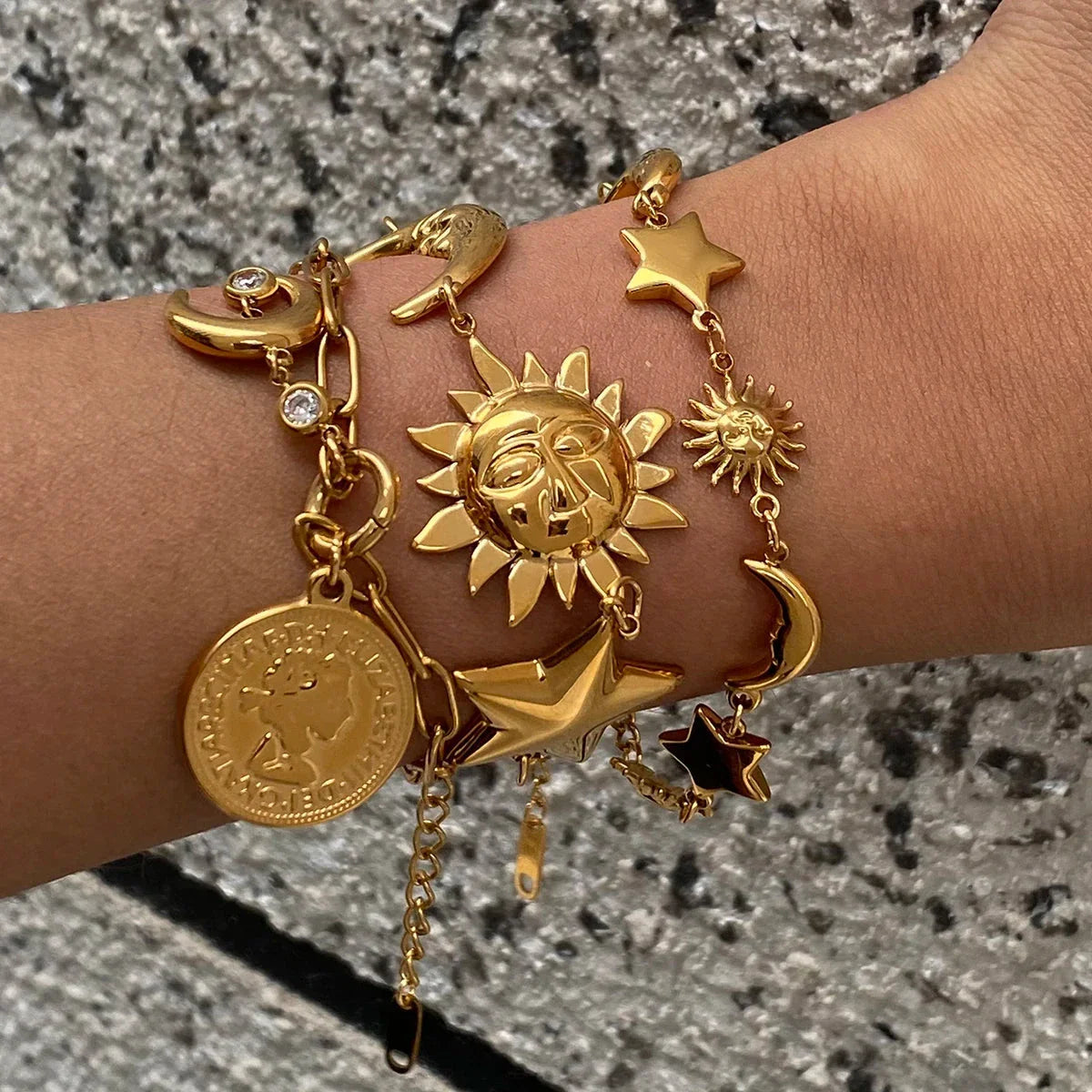 Bracelet Astres et Soleil 1