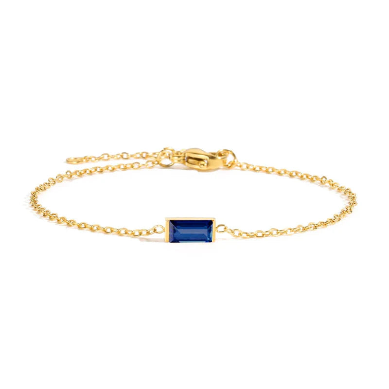 誕生石カラーのブレスレット