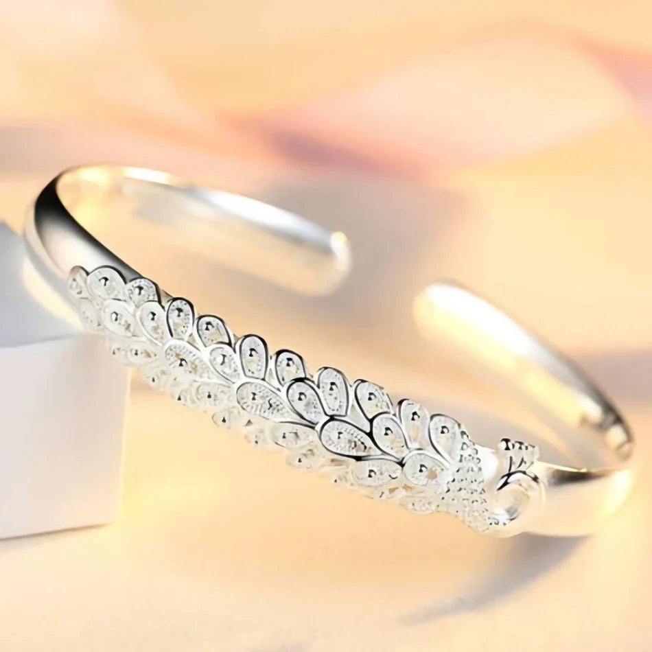 Bracelet Bohême avec Paon Femme