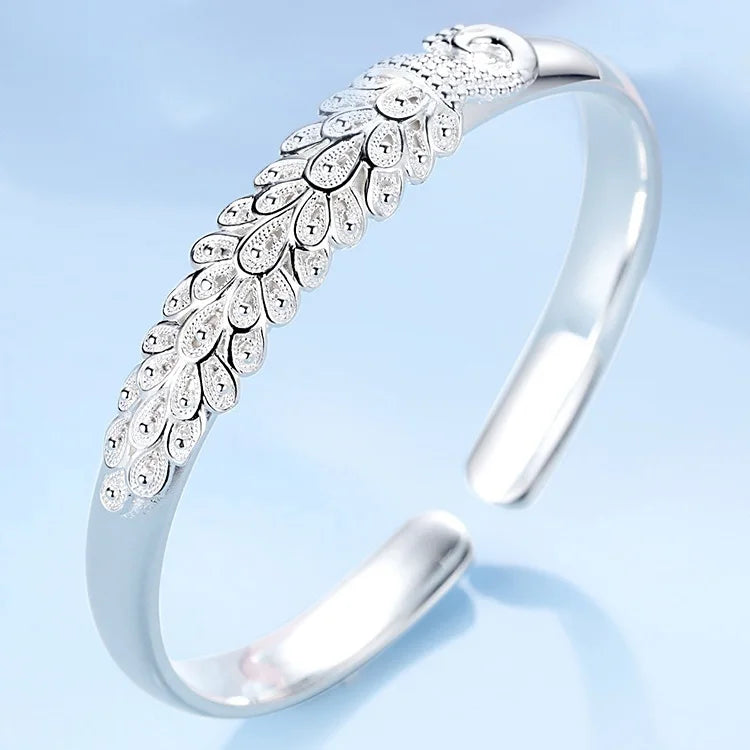 Bracelet Bohême avec Paon Femme