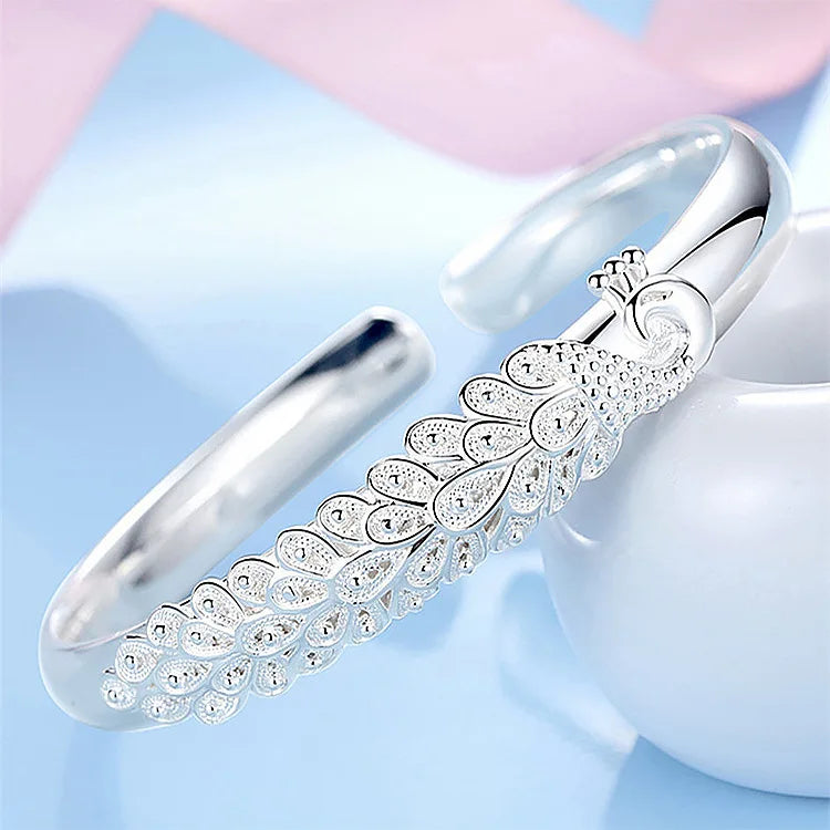 Bracelet Bohême avec Paon Femme