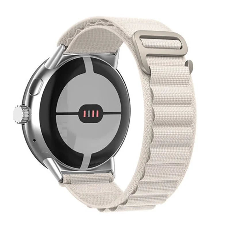 ブレスレット アルパインループ スマートウォッチ Google Pixel Watch 1 & 2 ベージュ
