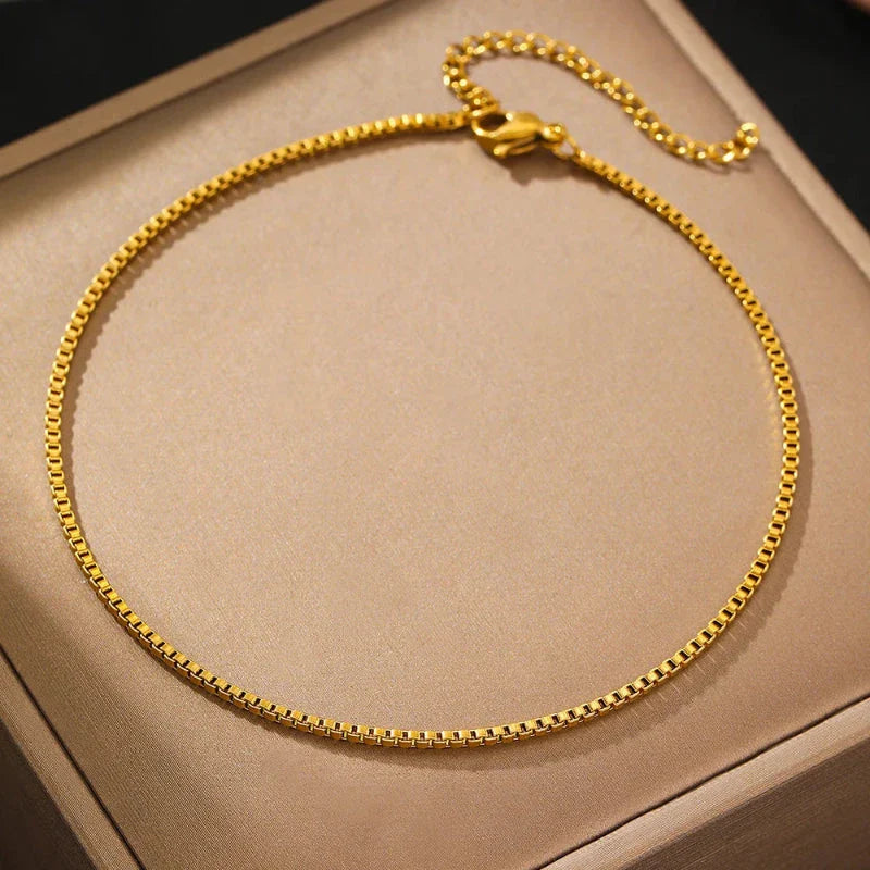 Bracelet de Cheville Fin or